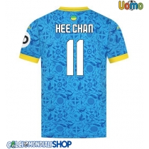 Maglie da calcio Wolves Hee-chan Hwang #11 Terza Maglia 2025-26 Manica Corta